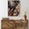 Golden Leaves Poster (21x29.7 cm (A4))