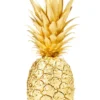 Gold Pineapple Poster (21x29.7 cm (A4))