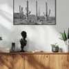 Grey Cactus Land Poster (21x29.7 cm (A4))