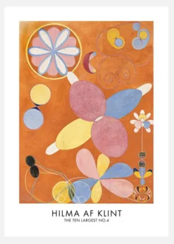 Hilma Af Klint - The Ten Largest No.4 Canvastavla (30x40 cm)