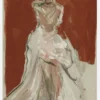 Hommage An Leonor Fini III Canvastavla (30x40 cm)