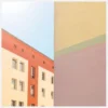 Houses Canvastavla (30x30 cm)