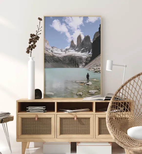 Inhale Exhale Poster (21x29.7 cm (A4))