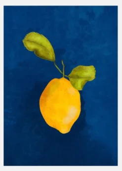 Just A Little Lemon Canvastavla (30x40 cm)