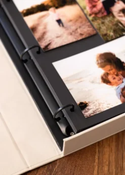 KAILA HAPPILY EVER AFTERCreme - Coffee Table Photo Album (60 Svarta Sidor)