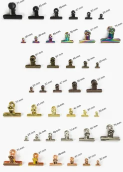 KAILA Poster Clip Black 20 mm - 4-p