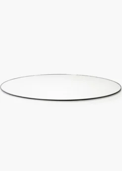 KAILA Round Mirror - Thin Black 70 cm Ø