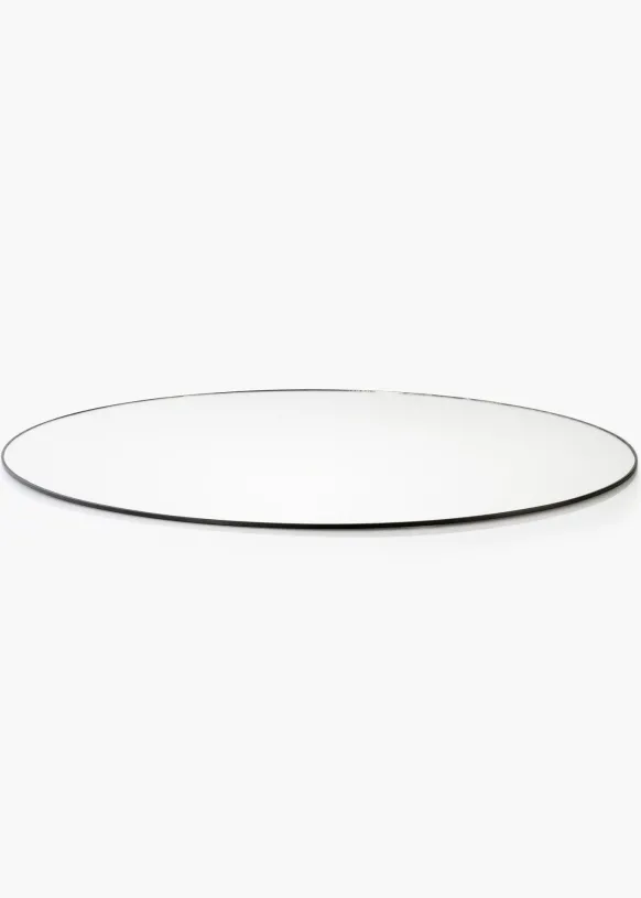 KAILA Round Mirror - Thin Black 70 cm Ø