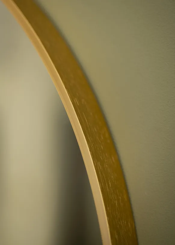 KAILA Rund Spegel Edge Gold 70 cm Ø
