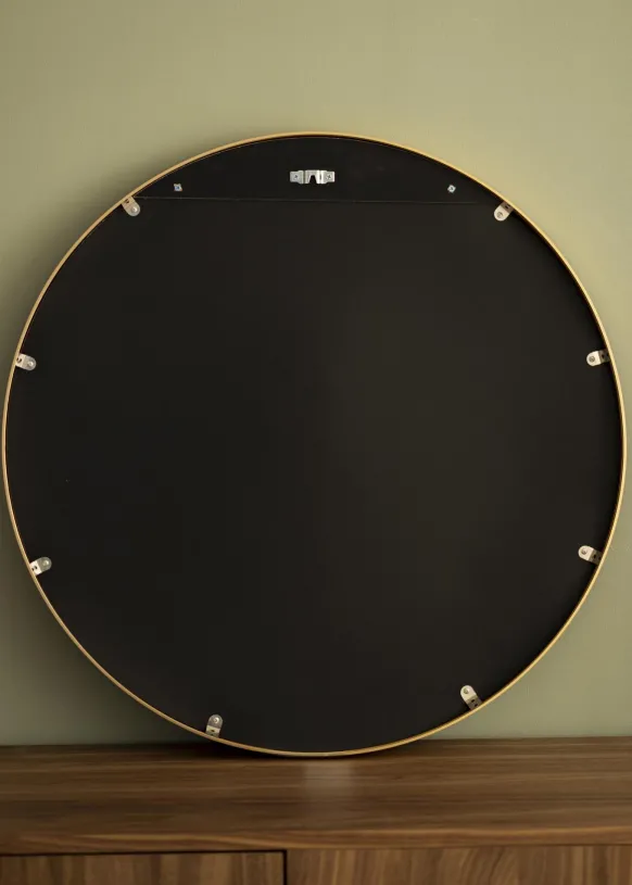 KAILA Rund Spegel Edge Gold 70 cm Ø