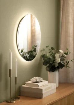 KAILA Spegel LED 50 cm Ø