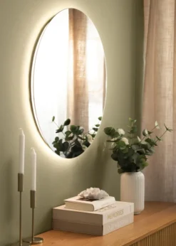 KAILA Spegel LED 70 cm Ø
