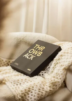 KAILA THROWBACK Black - Coffee Table Photo Album (60 Svarta Sidor / 30 Blad)