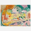 La Joie De Vivre - Henri Matisse Canvastavla (30x40 cm)