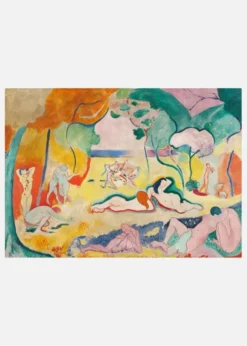 La Joie De Vivre - Henri Matisse Canvastavla (30x40 cm)