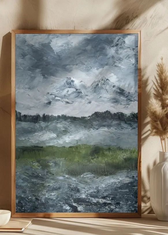 Landscape Study 1905 Poster (21x29.7 cm (A4))