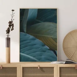 Leaf Close-Up Poster (21x29.7 cm (A4))