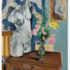 Le Torse En Platre - Henri Matisse Canvastavla (30x40 cm)
