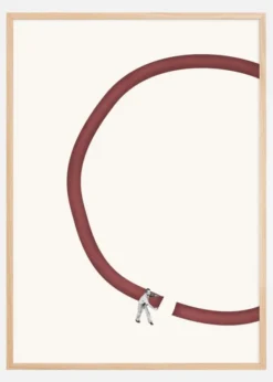 Let's reconnect Poster (21x29.7 cm (A4))