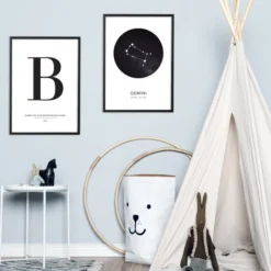 Letter B Poster (21x29.7 cm (A4))