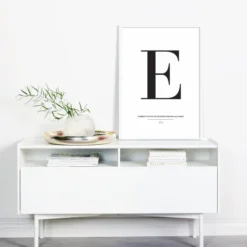 Letter B Poster (21x29.7 cm (A4))
