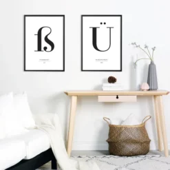 Letter Ü (13x18 cm)