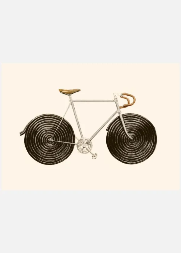 Licorice Bike Canvastavla (30x40 cm)