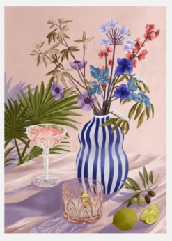 Lilac Summer Canvastavla (30x40 cm)