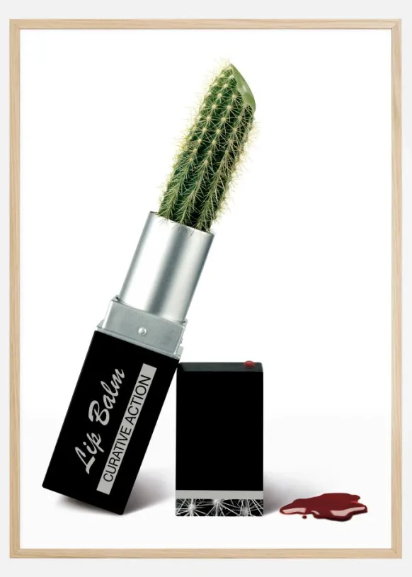 Lip balm Poster (21x29.7 cm (A4))