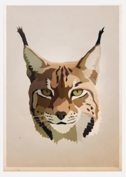 Lynx Canvastavla (30x40 cm)