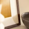 Massive Oak Dark Painted 13x18 cm