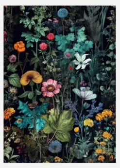 Meadow Flowers 11 Canvastavla (30x40 cm)