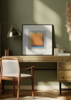 Midcentury Modern Object No1. Poster (30x30 cm)