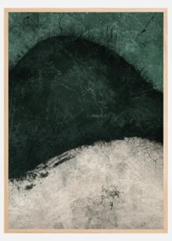 Midnight Emerald No3 Poster (21x29.7 cm (A4))