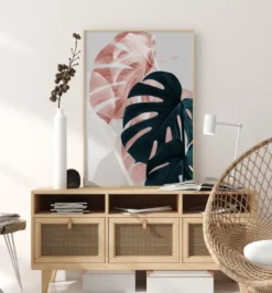 Monstera Creative I Poster (21x29.7 cm (A4))