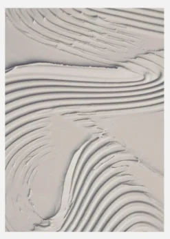 Mud Texture 14 Beige Canvastavla (30x40 cm)
