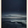 Night at the sea Poster (21x29.7 cm (A4))