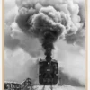 Old train Poster (21x29.7 cm (A4))