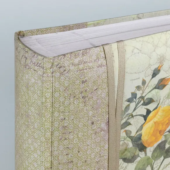 Ophelia Album Beige - 32x32 cm (100 Vita sidor / 50 blad)
