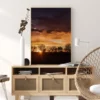 Orange Sky Poster (21x29.7 cm (A4))