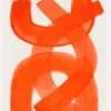 Orange Strokes Canvastavla (30x40 cm)