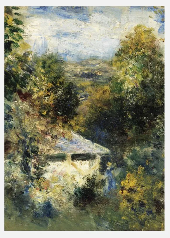 Painted Landscape Canvastavla (30x40 cm)