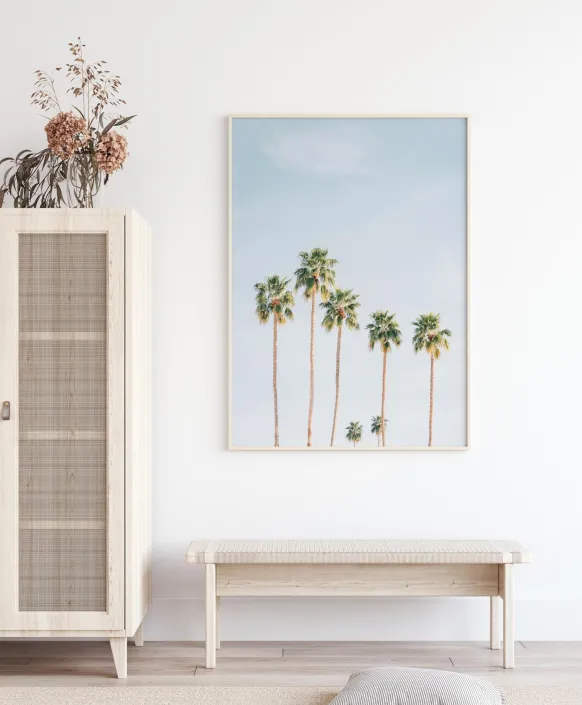 Palm Trees Poster (21x29.7 cm (A4))