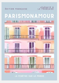 Paris Mon Amour Canvastavla (30x40 cm)