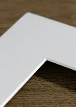 Passepartout Glacier Måttbeställd (Vit Kärna)
