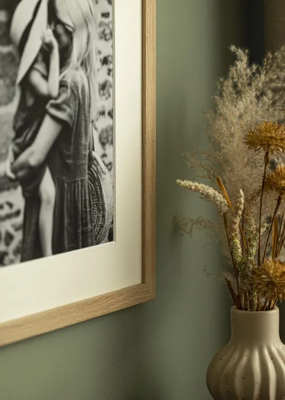 Passepartout Offwhite (Vit kärna) 15x15 cm (8,5x8,5)