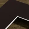 Passepartout Oil-Rubbed Bronze Metal (Vit kärna) 40x50 cm (28,7x41 - A3)