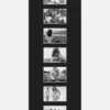 Passepartout Svart 33x95 cm - Collage 7 Bilder(9x14 cm)