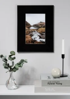 Passepartout XL Svart (Vit kärna) 50x60 cm (29x39)