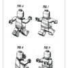 Patentritning - Lego II Poster (21x29.7 cm (A4))